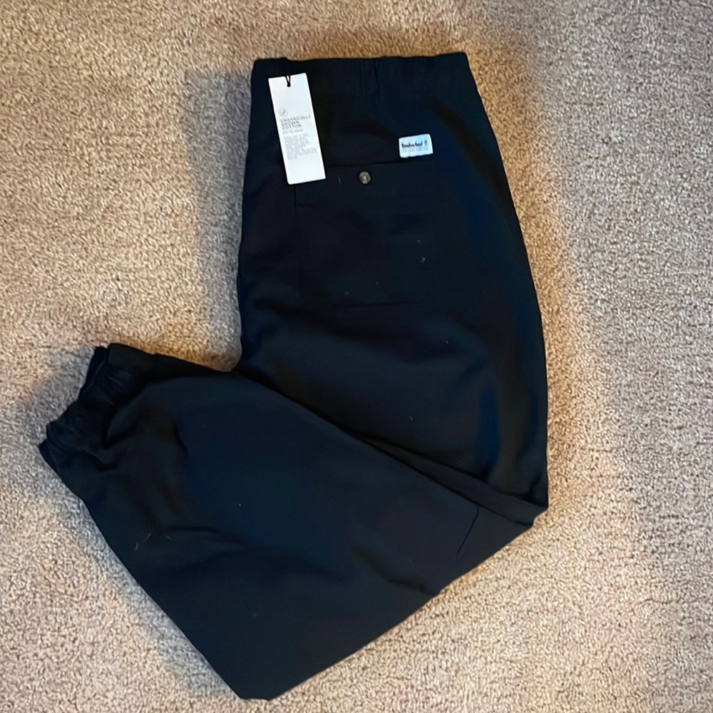 Men’s New Black Timberland Cargo Pants Size W38